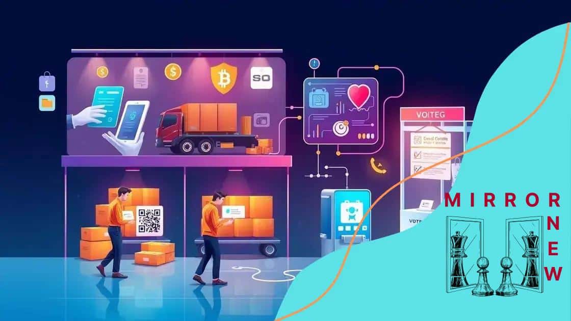Real-world examples of blockchain applications