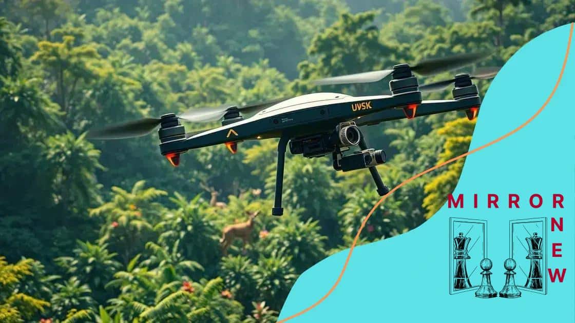Exploring the technology behind conservation drones