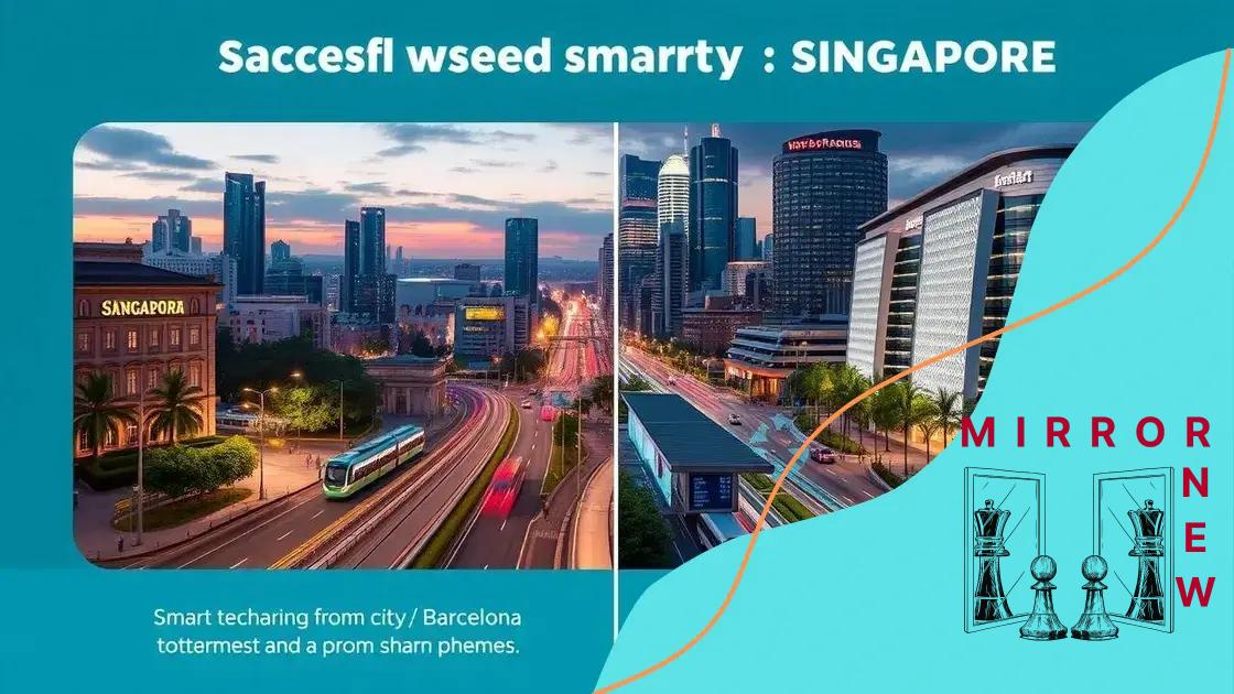 Case studies of successful smart cities