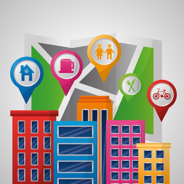 A detailed map with pins highlighting different Public Housing Agencies (PHAs) and their service areas, emphasizing the local variation in program administration.