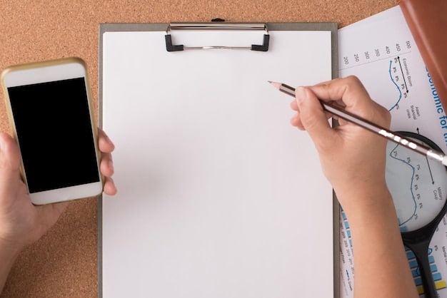 A checklist with a pen, showing items being checked off. text on the checklist is blurred but implies compliance tasks.